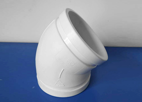 HDPE溝槽式45°彎頭 HDPE溝槽式45°彎頭